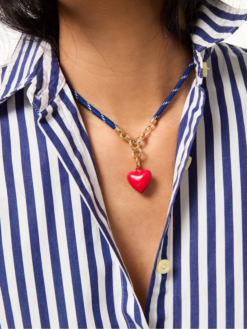 Roxanne Assoulin The Happy Cord Charm Necklace